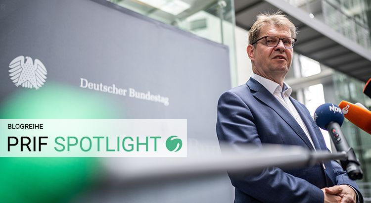 Ralf Stegner (SPD) spricht als neuer Ausschussvorsitzender nach der Konstituierenden Sitzung des Bundestags-Untersuchungsausschusses zum Bundeswehr-Abzug aus Afghanistan.