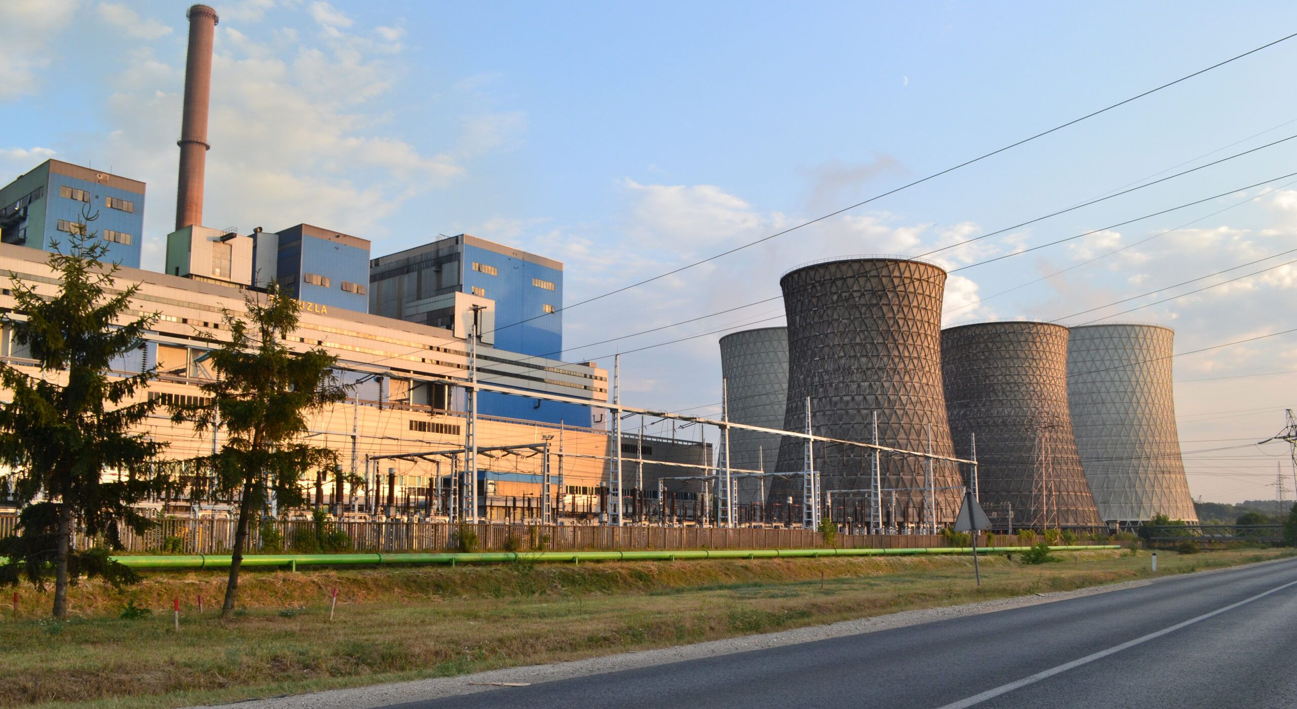 Photo of the Tuzla Power Plant
