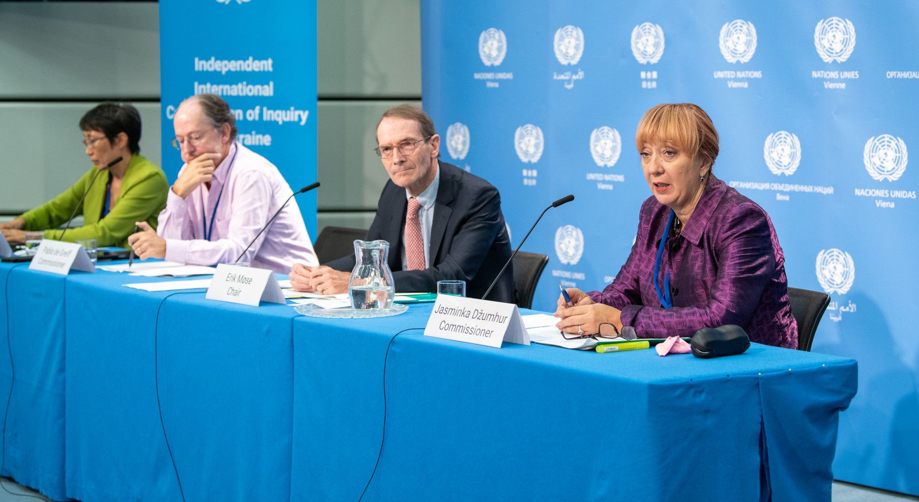 Press briefing by UN Independent International Commission of Inquiry on Ukraine