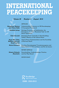 Cover of International Peacekeeping Journal