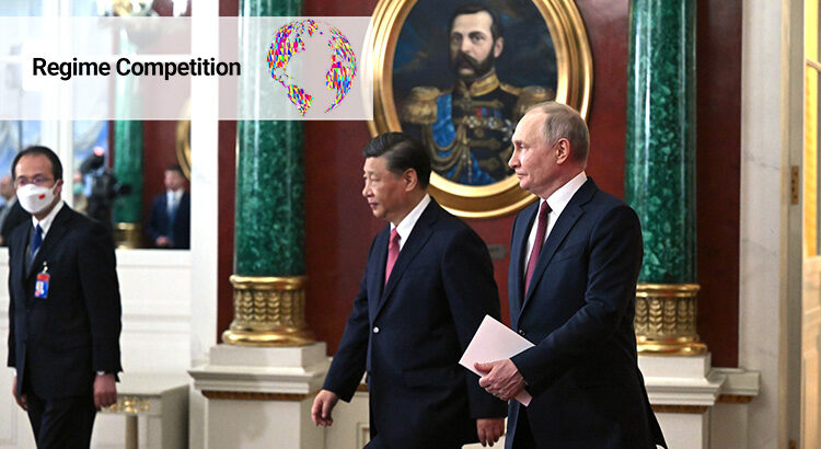 Putin and Xi at their meeting in Moscow