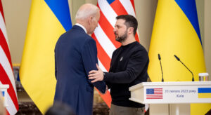 US-Präsident Biden und der ukrainische Präsident Selensky