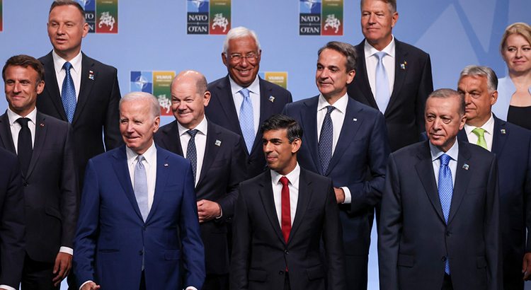 Staatschefs beim NATO-Gipfel in Vilnius
