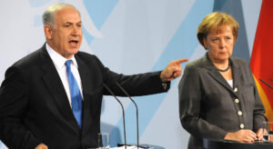 Benjamin Netanjahu und Angela Merkel