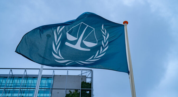 Flag of the International Criminal Court