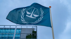 Flag of the International Criminal Court
