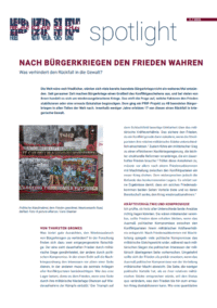 Cover der PDF- und Druckausgabe des PRIF Spotlights 2/2026.